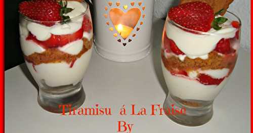 Tiramisu á la Fraise