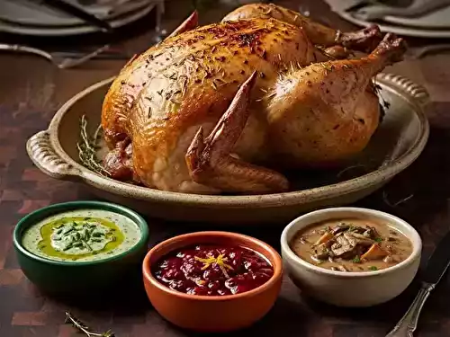 3 sauces pour sublimer le chapon