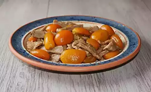 Agneau poêlé au parfum de kumquat