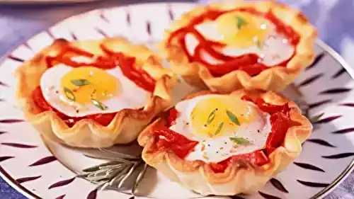 Amuse-bouche aux œufs de caille