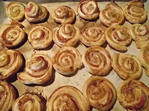 Amuse bouches feuilletés