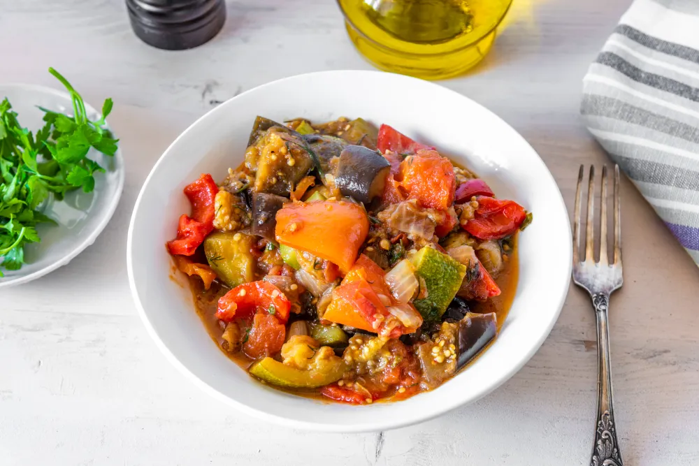 Aubergines aux épices au Thermomix