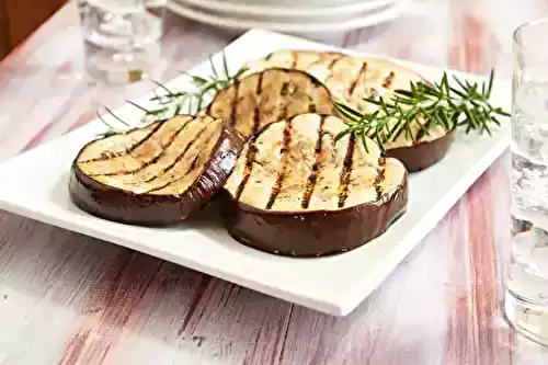 Aubergines grillées (facile)