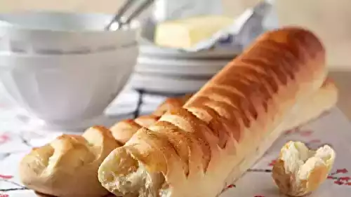Baguette viennoise pour le petit-déjeuner