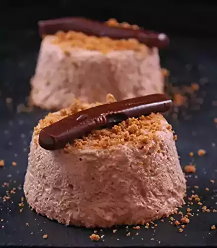 Bavarois mousseux aux carambars, ou au caramel