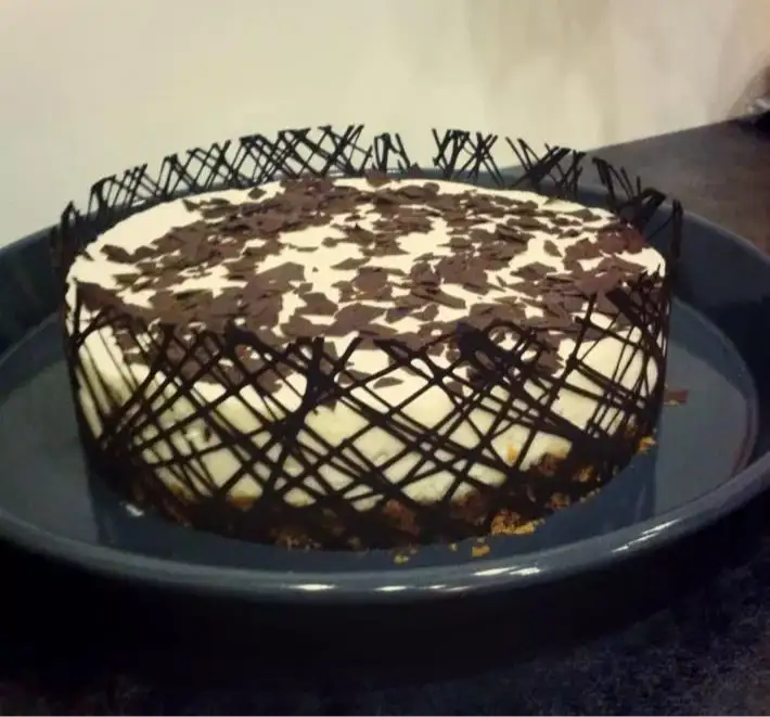 Bavarois poire et praliné