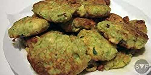 Beignet de courgette et de chou-fleur