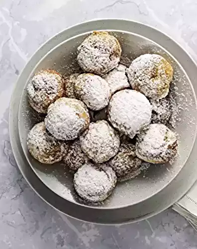 Beignets aux pommes et au rhum