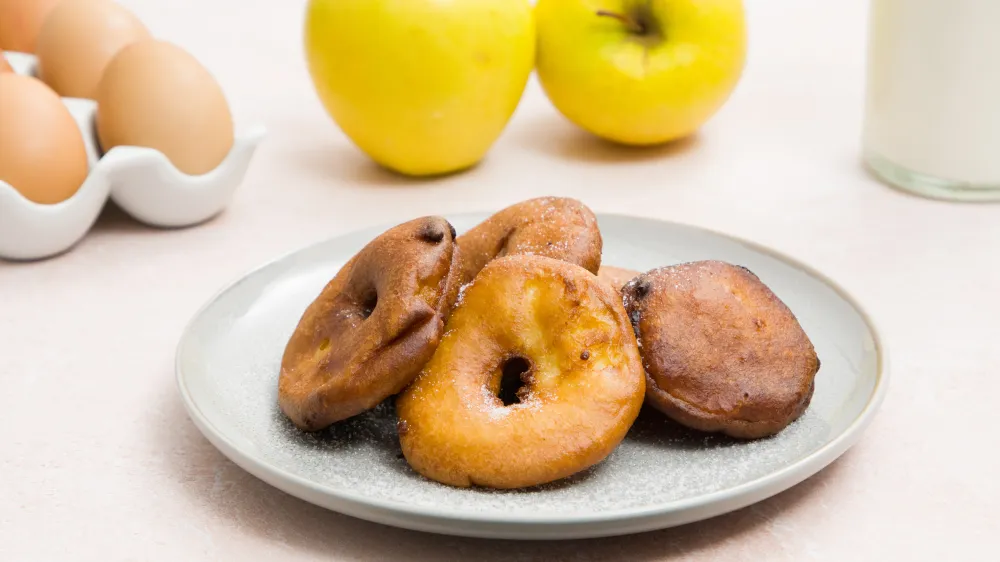 Beignets de pomme de mon papi