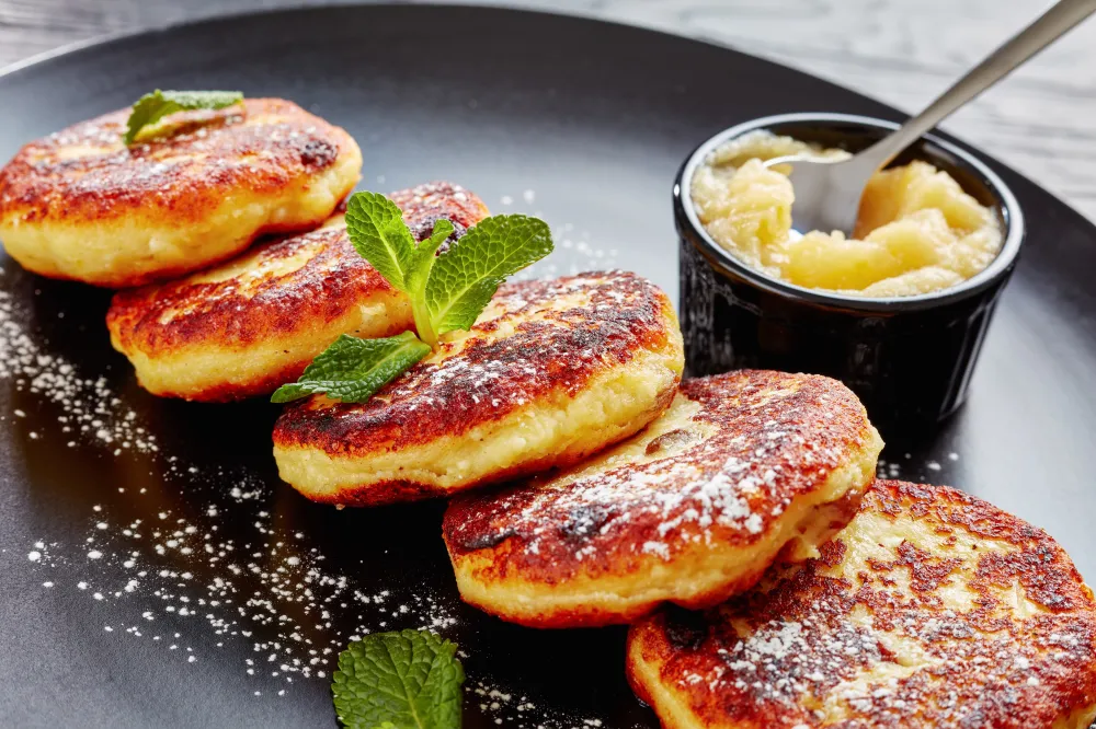 Beignets de pommes au cédrat
