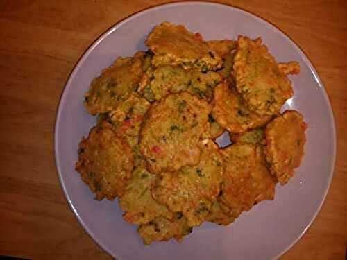 Beignets légers aux légumes