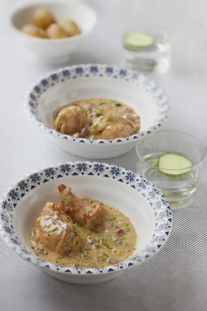 Blanquette au lait de coco