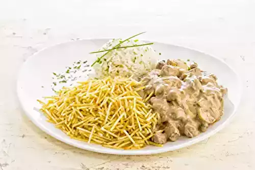 Boeuf Strogonoff