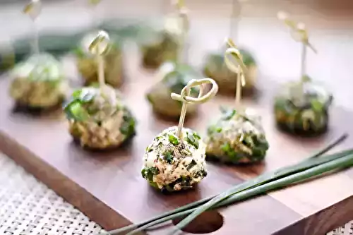 Bouchées au chèvre