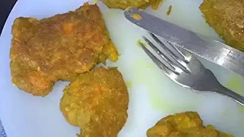 Boulettes de carottes et pois cassés au curry