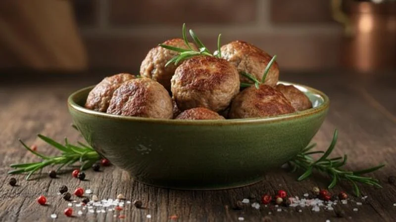 Boulettes suédoises, recette au Airfryer