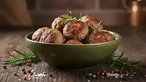 Boulettes suédoises, recette au Airfryer