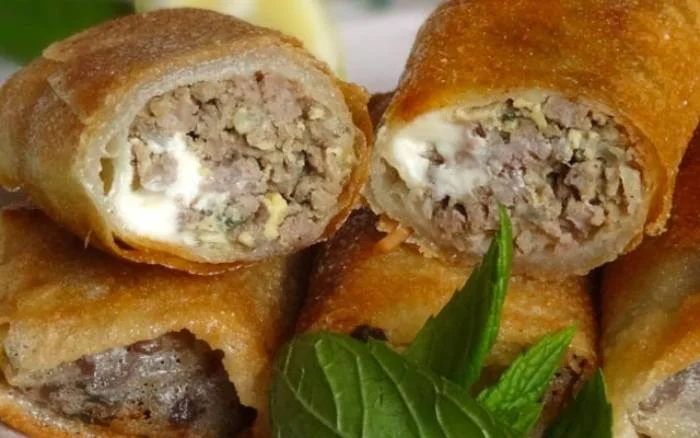 Bourek à la viande hachée