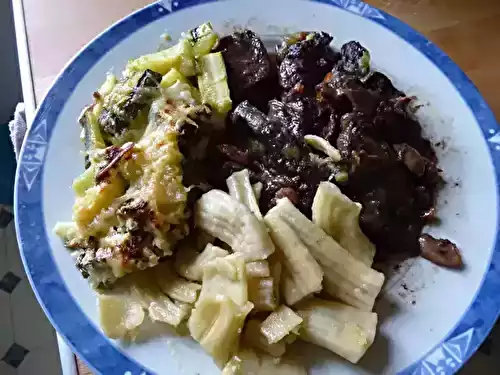 Bourguignon de joue de boeuf