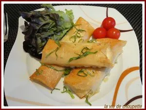 Bricks légères à la ricotta