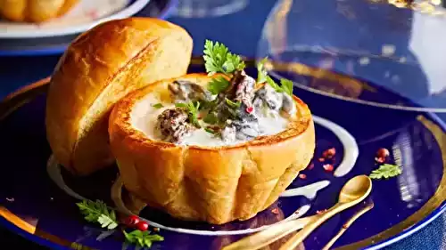 Briochettes au ragoût descargots