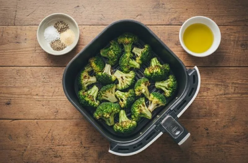 Brocoli au Air Fryer : Recette Croustillante Facile et Rapide