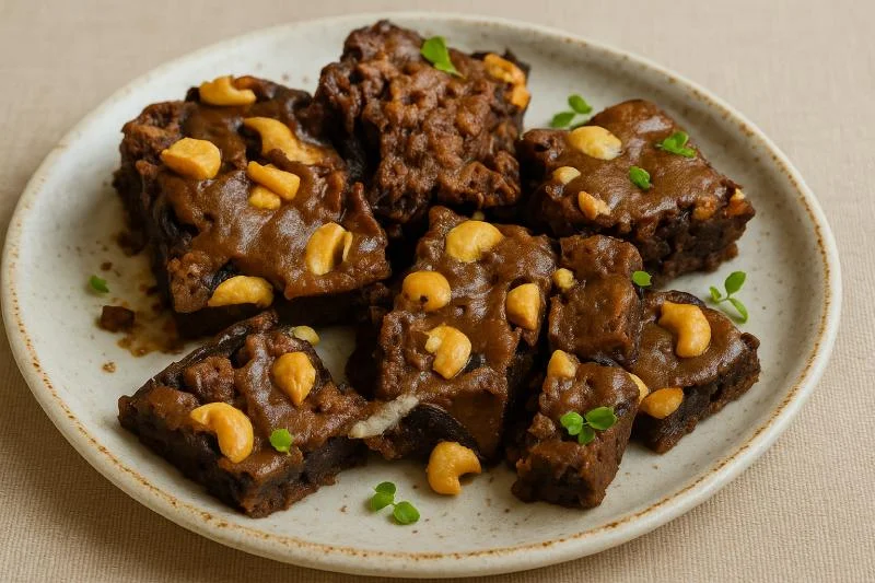 Brownies aux noix de macadamia