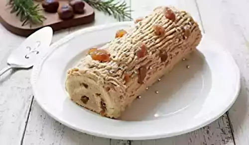 Bûche à la crème de marron