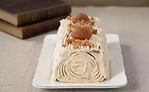 Bûche de Noël crème au beurre
