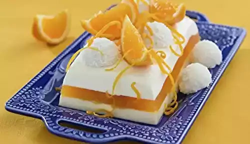 Bûche glacée exotique