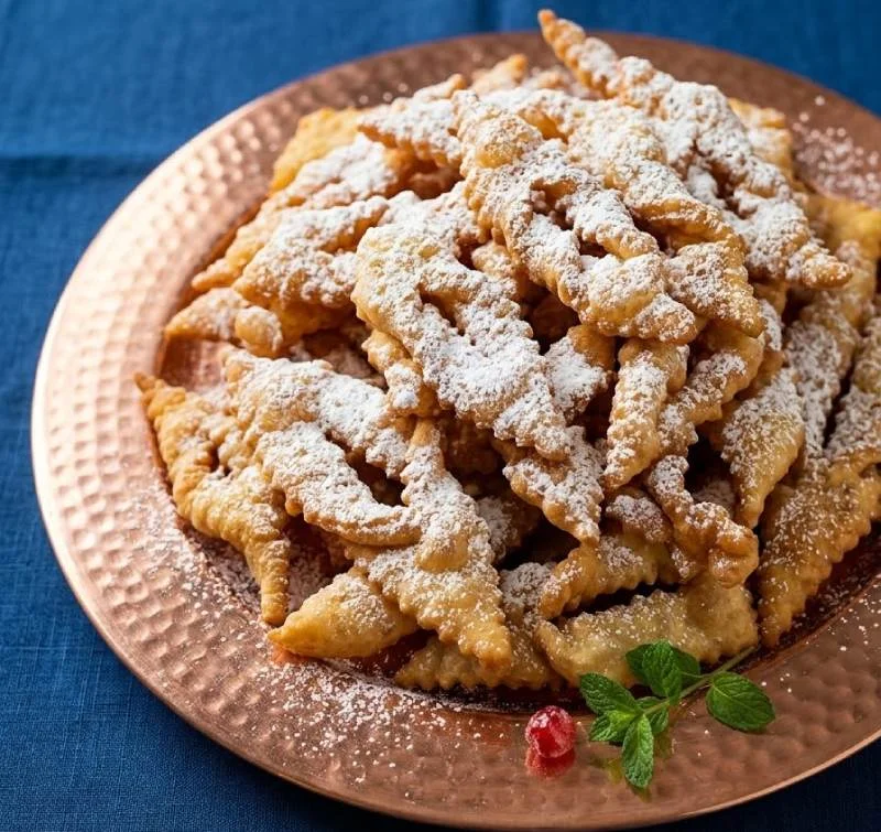 Bugnes ou  beignets à la map (machine à pain)