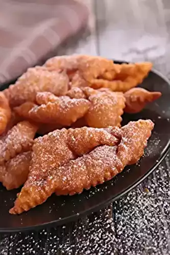 Bugnes stéphanoises (sans oeufs)