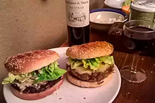 Burgers au confit de canard