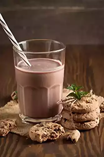 Café frappé au chocolat