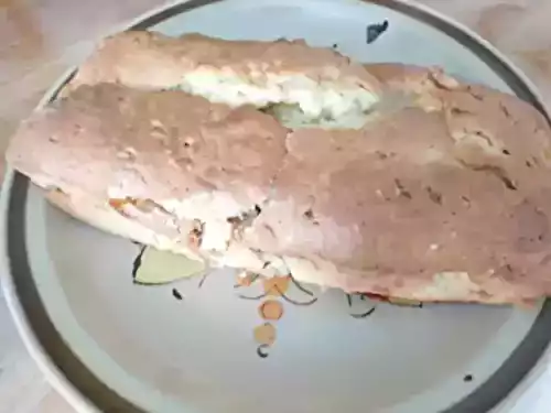 Cake à la banane et au caramel