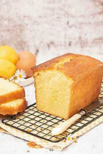 Cake au citron de Pierre Hermé