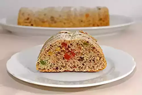 Cake au rhum et aux fruits confits