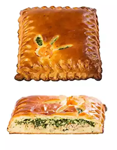 Cake au saumon, fromage et herbes