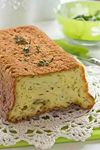 Cake aux courgettes et tofu