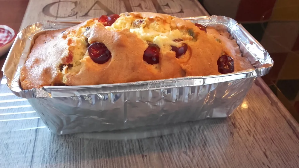Cake aux fruits confits
