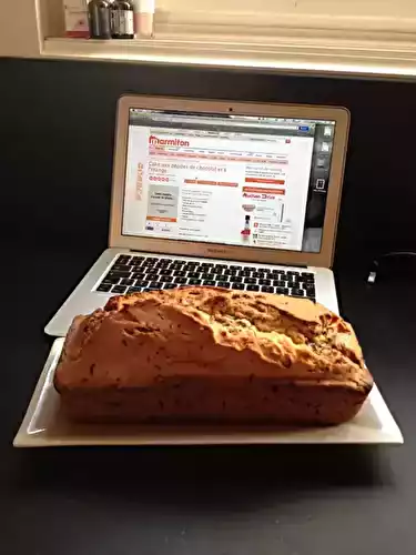 Cake aux pépites de chocolat et à l'orange