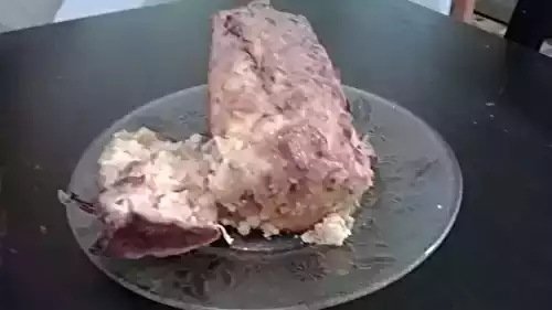 Cake carottes courgettes et lardons