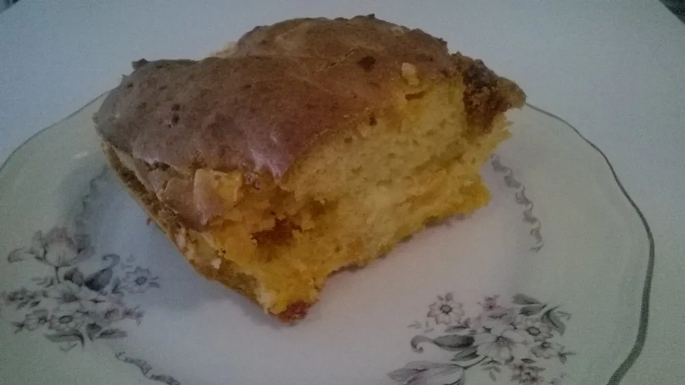 Cake chorizo, carotte et emmental