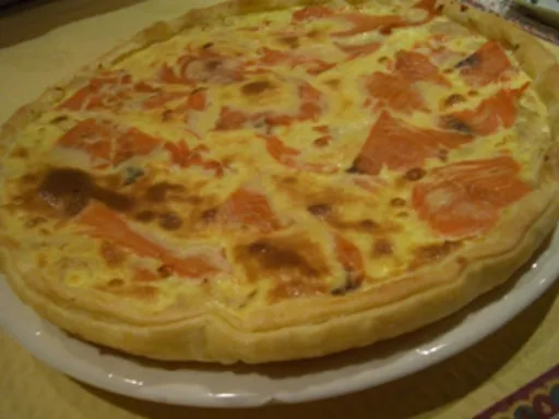 Cake choucroute saumon et munster