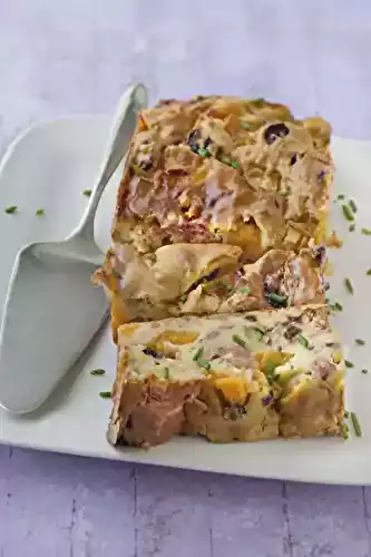 Cake Italien à la ricotta, melon et parme