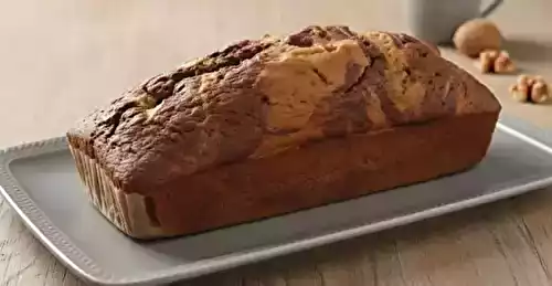 Cake marbré au chocolat et à la châtaigne