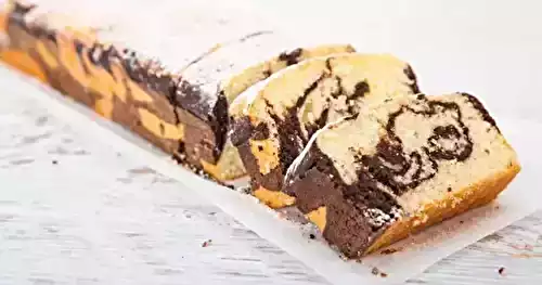 Cake marbré facile