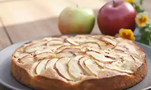 Cake rapide pommes-châtaigne