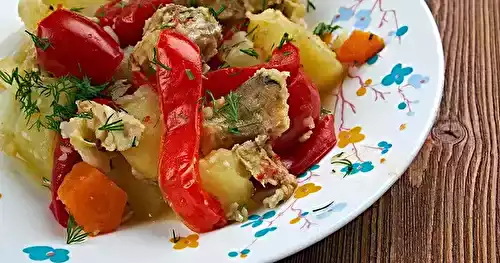 Caldeirada (râgout de poisson et légumes portugais)