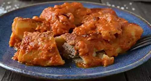 Cannelloni farcis à la viande